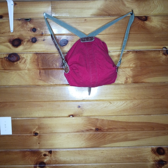 Vintage LLBean canvas leather backpacks - Picture 14 of 16